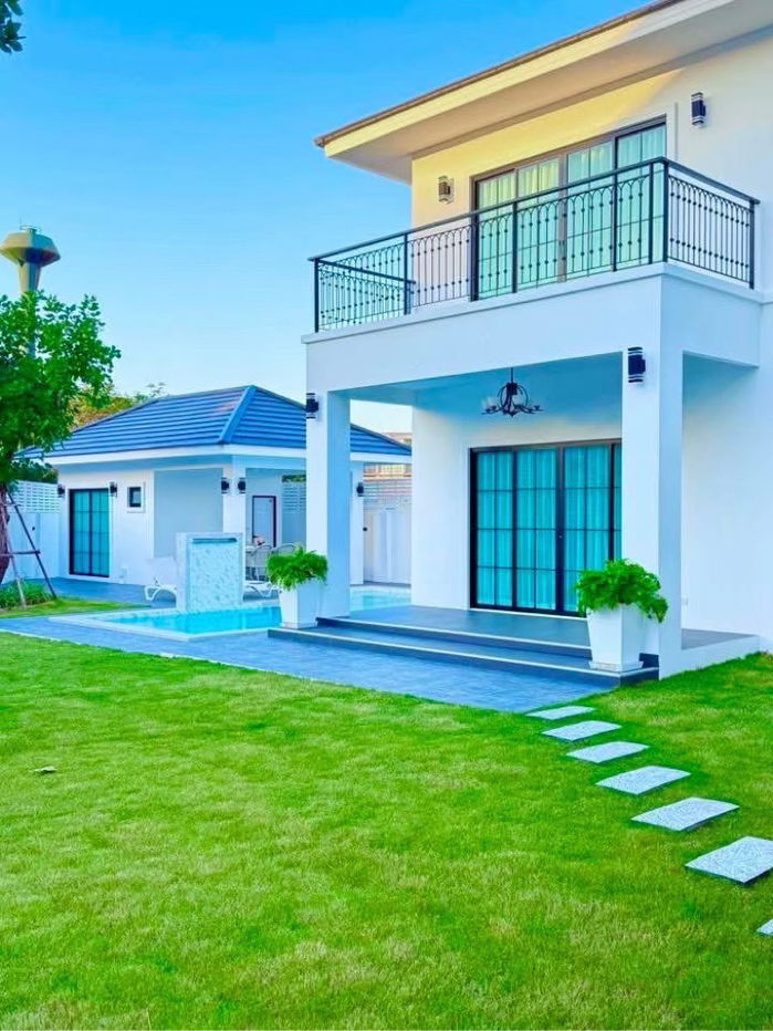 รูป พลูวิลล่าพัทยาหลังใหญ่ ฟังก์ชันครบ เหมาะสำหรับครอบครัวใหญ่ หรือซื้อเพื่ออยู่อาศัยระยะยาวในทำเลศักยภาพ บ้านเดี่ยวพัทยา บ้านบางละมุง - รูปที่ 42/42