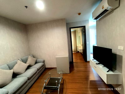 คอนโดให้เช่า : คอนโดให้เช่า ไดมอนด์ รัชดาภิเษก ติดถนนใหญ่ห่างจาก MRT ห้วยขวาง 350 m. เฟอร์ครบพร้อมเข้าอยู่ 