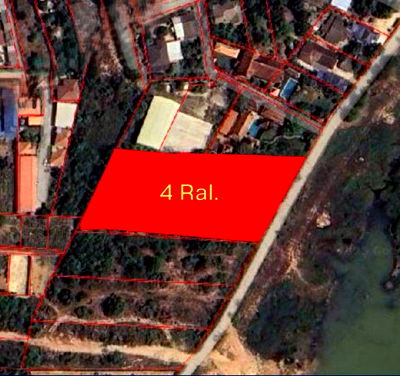 Land for sale Bang Lamung Chonburi : Land for Sale 4 Rai next to Chak Nok Reservoir East Pattaya