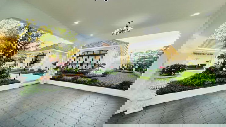 รูป พลูวิลล่าหรูพัทยาสร้างใหม่ ใกล้แหล่งท่องเที่ยงและสิ่งอำนวยความสะดวก เงียบสงบกับธรรมชาติรอบข้างไม่วุ่นวาน บ้านเดี่ยวพัทยา พลูวิลล่าพัทยาบางละมุง - รูปที่ 41/48