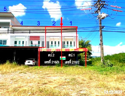 Shophouses for sale Phrae : SHOP HOUSE for sale  Sop Sai Sung Men Phrae