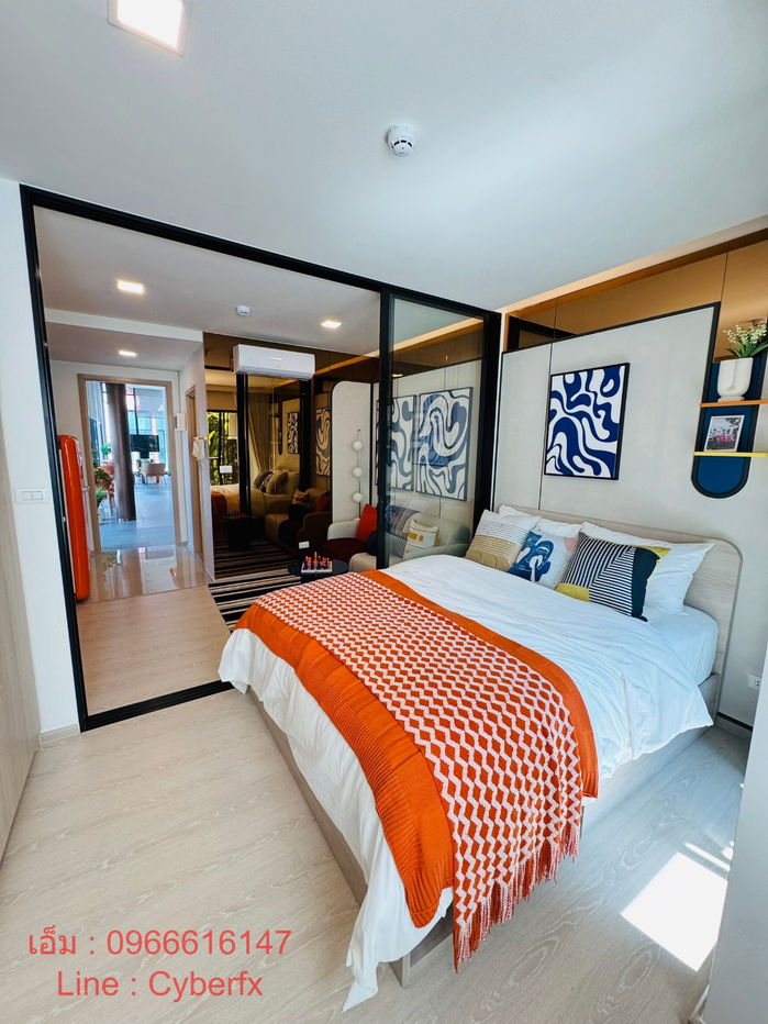 รูป 🛋️ คอนโดที่ไม่ได้แค่พัก...แต่เป็นจุดเริ่มของไลฟ์สไตล์ มาพร้อมกับ สวนกลางครบๆ ในราคาพิเศษ   - รูปที่ 7/8