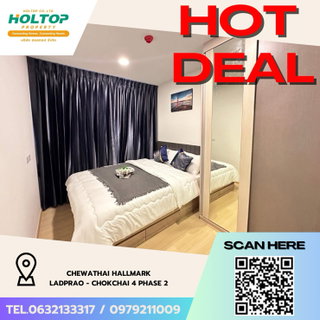 รูปภาพ #Z4702💥 190269🔥 Condo for Rent: Chewathai Hallmark Ladprao - Chokchai 4 Phase 2