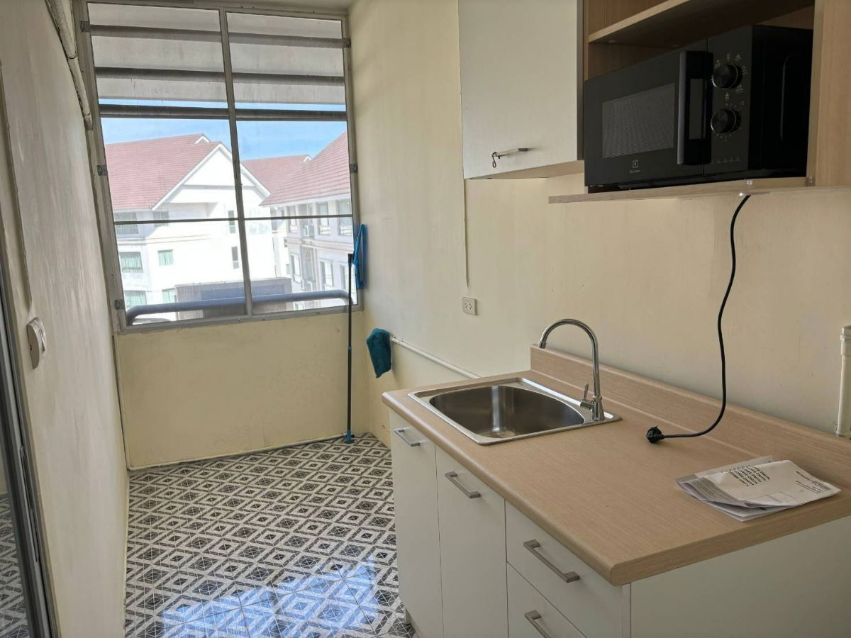 รูป 5นาทีถึง MRT ทิพวัล (yellow line) ปล่อยเช่า คอนโด ซิตี้วิลล์ เทพารักษ์ (City Ville Theparak) เนื้อที่ 31.13 ตร.ม. ชั้น 5 มีเฟอร์นิเจอร์พร้อมเข้าอยู่ - รูปที่ 6/8