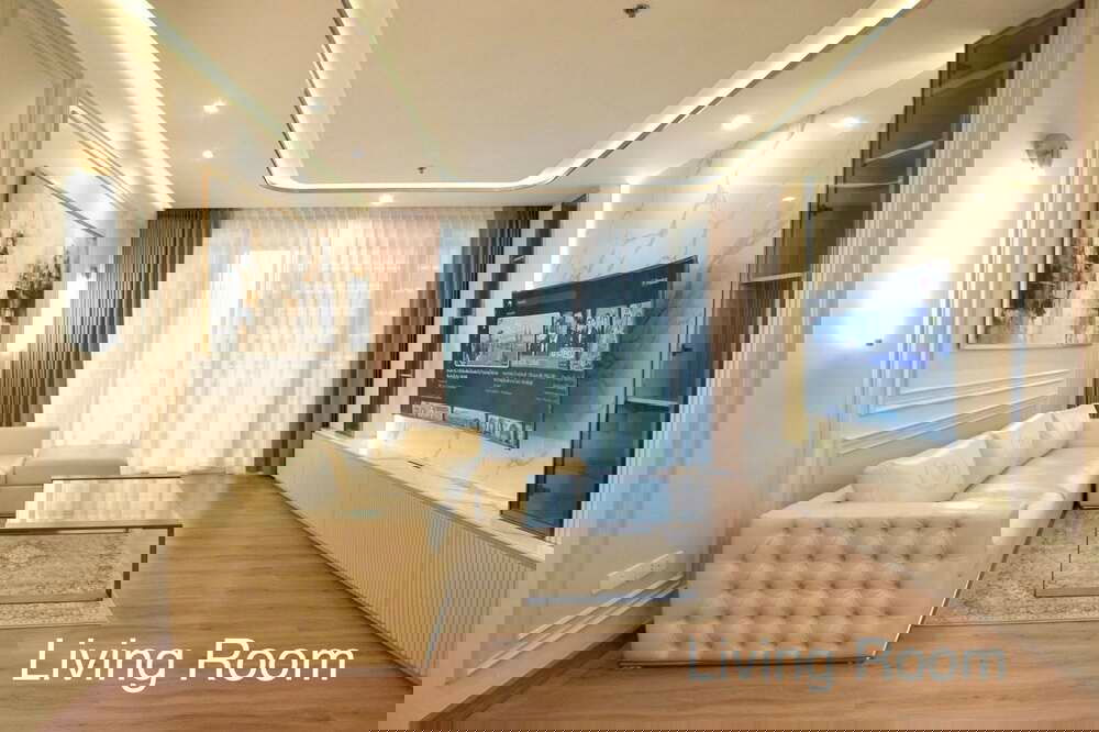 รูป 🔥 สำหรับเช่า !! ห้องนั่งเล่นกว้าง, ชั้นสูง 14++ !!🔥 Code C20260200033......The Royal Saladaeng, 2 ห้องนอน, 2 ห้องน้ำ, แต่งครบ, พร้อมเข้าอยู่ 📣📣 - รูปที่ 4/10