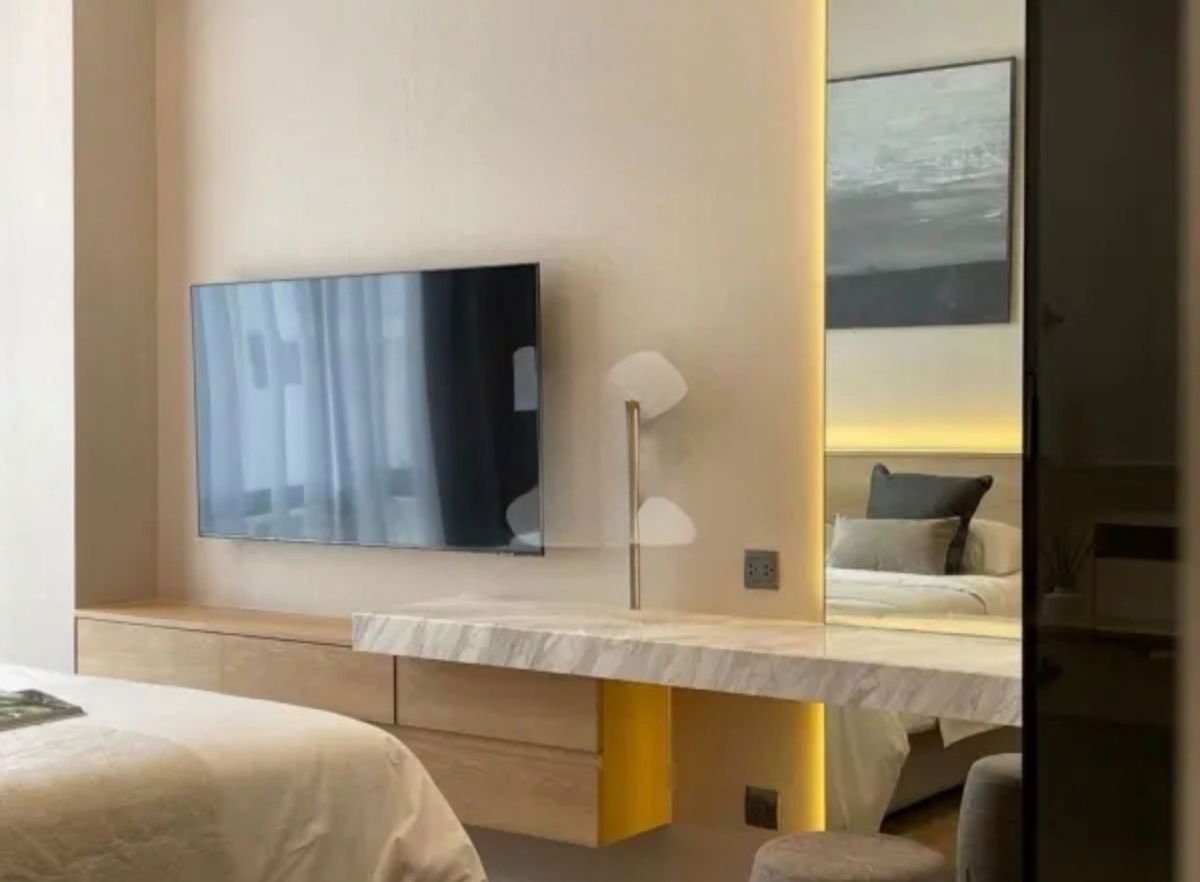 รูป SL035/ ให้เช่า MUNIQ Langsuan คอนโดหรูติดสวนลุม ห้องใหม่แต่งครบ พร้อม Sky Lounge วิวสวน - รูปที่ 4/11