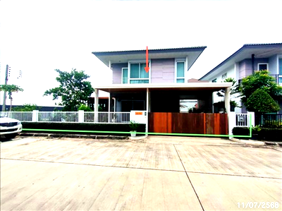 บ้านเดี่ยว บางปะอิน พระนครศรีอยุธยา : บ้านเดี่ยว สำหรับขาย กรูฟวิลล์ อยุธยา 2 บ้านกรด บางปะอิน พระนครศรีอยุธยา