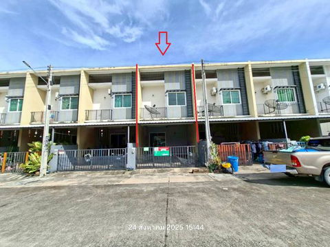 ทาวน์เฮ้าส์ สำหรับขาย โกลเด้น แลนด์ ดีไลท์ มาบยางพร ปลวกแดง ระยอง