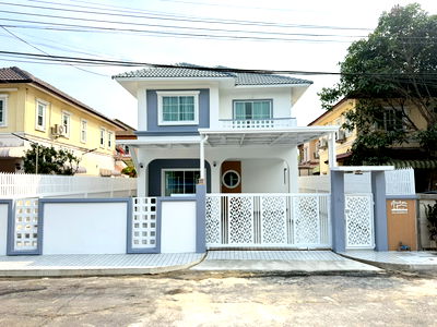 บ้านเดี่ยว ถนนนิมิตรใหม่ : บ้านเดี่ยวหลังใหญ่ หมู่บ้าน เคซี.พาร์ควิลล์ 3  ทำเลดี  โครงการติดถนนใหญ่ ถนนหทัยราษฎร์ 34/1 ซ.4  บ้านเดี่ยวโซนหทัยราษฎร์ ใกล้ทางด่วนจตุโชติ