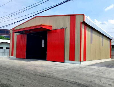 Factory for rent Bang Khen : For Rent Warehouse new locate Ramintra KM.4 into the soi 80 Maters good location