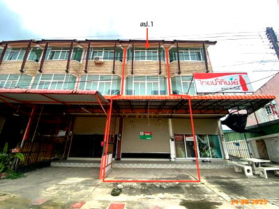 อาคารพาณิชย์ ชลบุรี : อาคารพาณิชย์ สำหรับขาย - ท่าบุญมี เกาะจันทร์ ชลบุรี