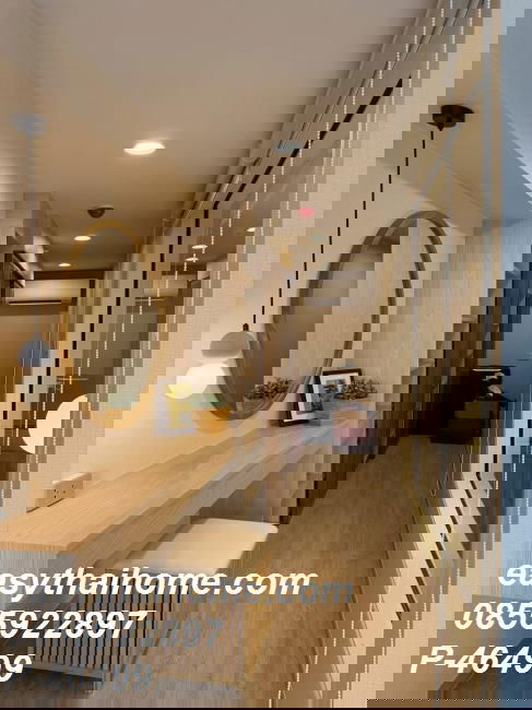 รูป P-46499 คอนโดสวยเพดานสูงใจกลางเมือง! คัลเจอร์ จุฬา ใกล้ MRT, วิวเมืองสวย! 38,000 บาท | Line Id @easythaihome | 085-592-2897 - รูปที่ 3/20