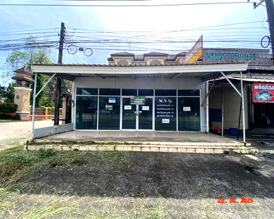 ขายอาคารพาณิชย์ : อาคารพาณิชย์ 62 ตร.วา เมืองบึงกาฬ บึงกาฬ 10.8M