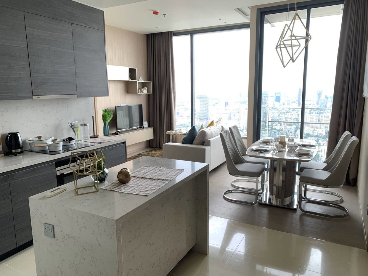 รูป LTHC14427 – Condo for Rent | The Esse Asoke | 75 sqm | 2 Beds 2 Baths | Near BTS Asoke | 80K/Month - รูปที่ 7/10