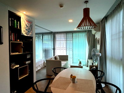 คอนโด ถนนนิมมานเหมินท์ : ขายคอนโด Liv @ Nimman ซอย 2 | ทำเลทองใจกลางนิมมาน  ✨ ห้องชั้น 1 พื้นที่กว้างพิเศษ (CA427) T.0946511456