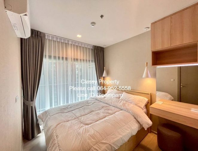 *** ให้เช่าคอนโด : ไลฟ์ อโศก-พระราม9 1 Bed plus ชั้นสูง เฟอร์ครบบิวท์อิน ห้องสวยมาก ใกล้MRT พระราม9 (Life Asoke-Rama 9) ***