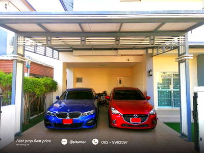 บ้านเดี่ยว เซ็นทรัล ศรีราชา : 📢ขายบ้าน หมู่บ้านธาดาทาวน์ ศรีราชา จ.ชลบุรี #HS0046 บ้านสวย เฟอร์ครบ เดินทางสะดวก ใกล้เซนทรัล💨