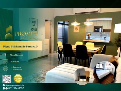 Houses for rent Samut Prakarn : AB05950 - Pleno Sukhumvit-Bangna 3
