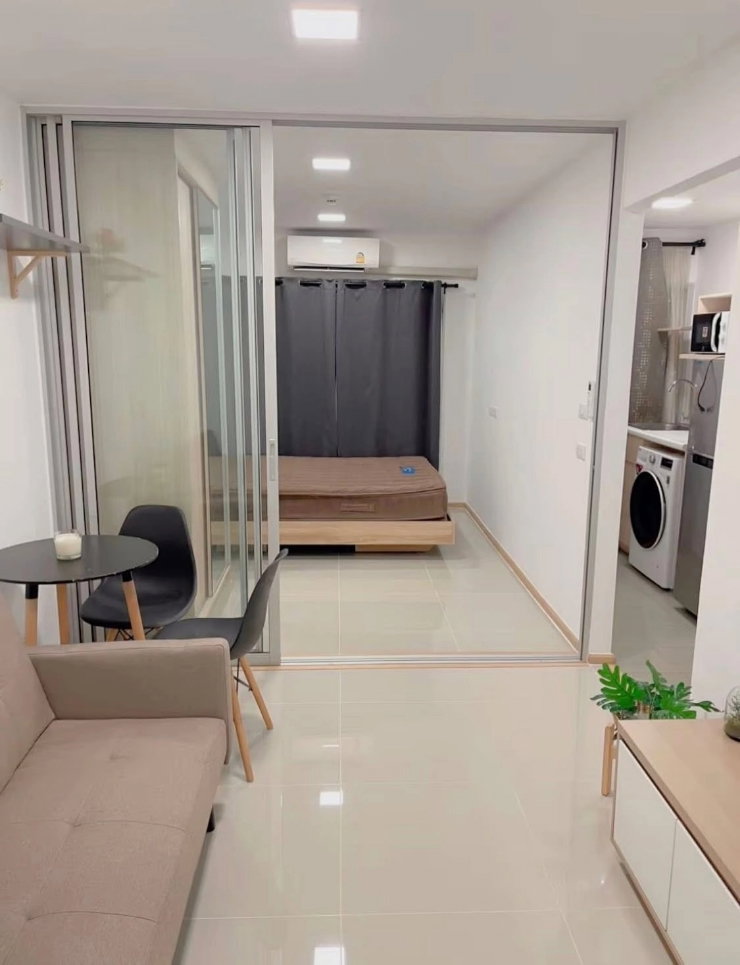 🔥 NTC Home ให้เช่า พลัม คอนโด รังสิต อไลฟ์ ใกล้ม.กรุงเทพ ตึกA ชั้น3 (8,500/ด) 26 ตรม. เฟอร์ครบ มีเครื่องซักผ้า พร้อมอยู่