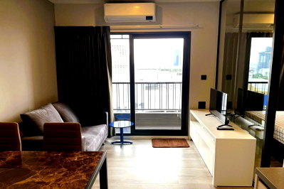 Condos for sale :  Sale with tenant ! River View, high floor, East Facing, Good location !!🔥 Code C20260200032...The Key Rama 3, 1 bed, 1 bath, furnished, Special Deal!