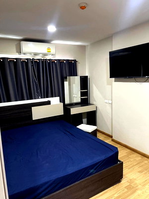 คอนโดให้เช่า : 🔥 NTC Home ให้เช่า บี คอนโด พหลโยธิน ใกล้ม.กรุงเทพ ชั้น2 (8,000/ด) 30 ตรม. เฟอร์ครบ ประตูดิจิตอล