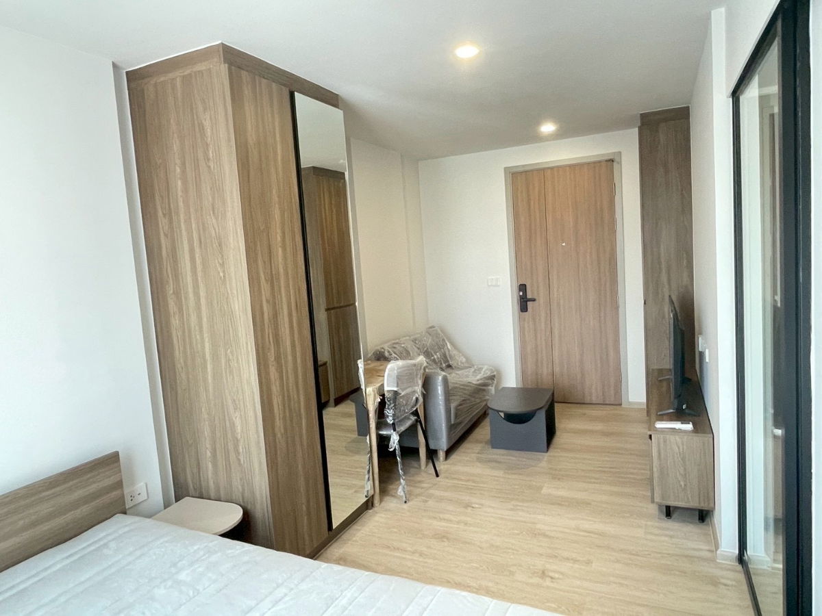 รูป ให้เช่าราคาดีที่สุดนิวคอร์คูคตสเตชัน ติดbtsคูคต ห้องใหม่เอี่ยม23ตรมพร้อมอยู่เฟอร์ครบ ตอบไว0649742441 - รูปที่ 10/15