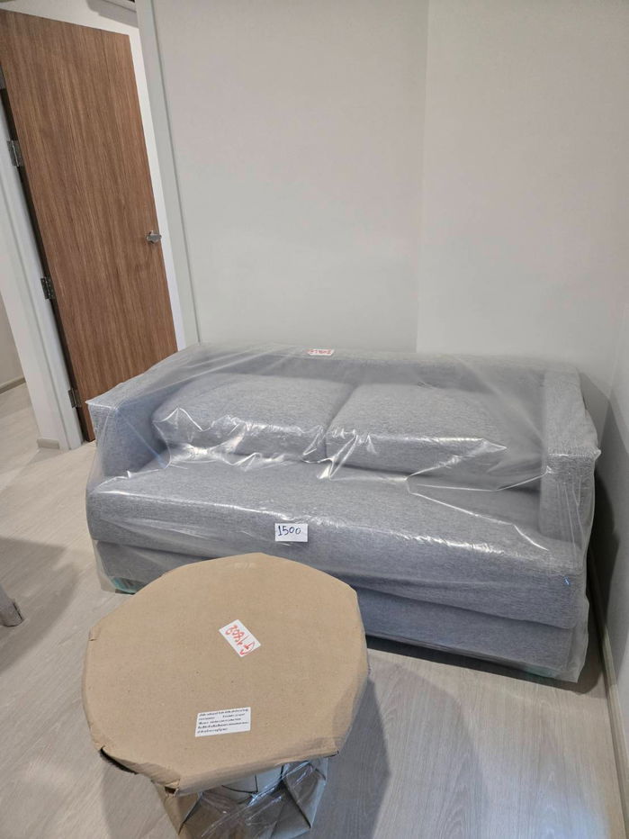 รูป ขายดาวน์คอนโดนิว ริเวอร์เรสต์ ราษฎร์บูรณะ ตึก G ชั้น 18 ทำเลดี เดินทางสะดวก - รูปที่ 4/10