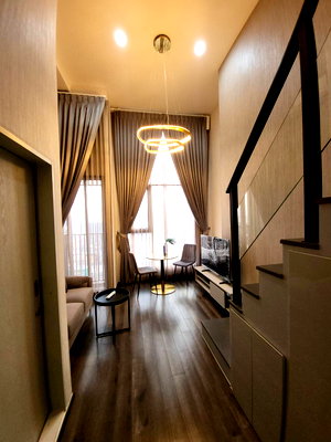 คอนโดให้เช่า : คอนโดให้เช่า Knightsbridge Space Ratchayothin Loft ชั้นสูง วิวสวย เฟอร์ครบพร้อมเข้าอยู่ ใกล้สถานีรถไฟฟ้าพหลโยธิน 24
