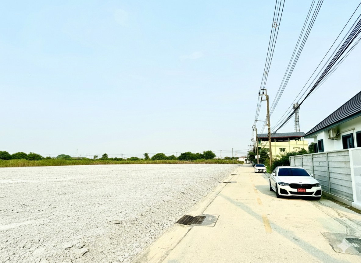  100 ตารางวา  ใกล้โรงพยาบาล สนามบิน มหาวิทยาลัย รถไฟฟ้า มอเตอร์เวย์ ถนนตัดใหม่กรุงเทพกรีฑา พระราม9  โรงเรียนนานาชาติ ทางด่วนสายใหม่ {เจ้าของเอง} 