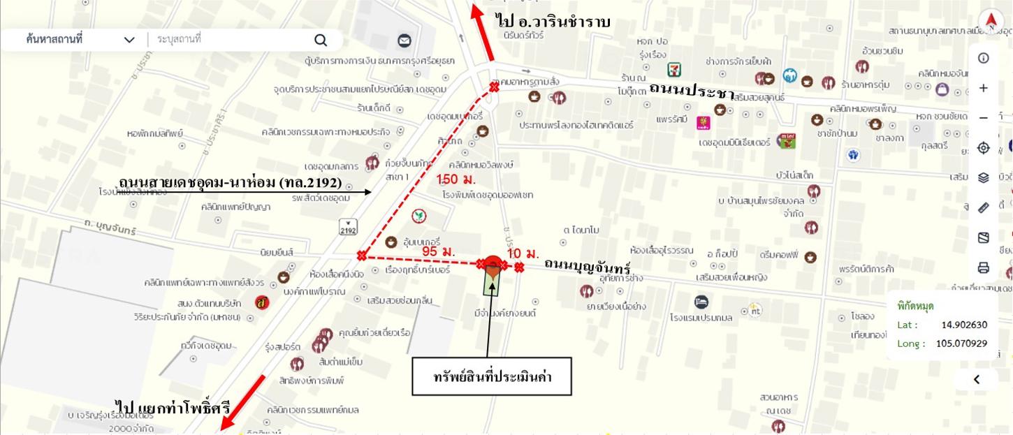 รูป อาคารพาณิชย์ สำหรับขาย - เมืองเดช เดชอุดม อุบลราชธานี - รูปที่ 36/36