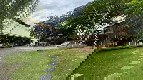 ขายที่ดินพร้อมคาเฟ่ เนื้อที่ 347ตารางวา ทำเลพระราม 3 ซอย 77 ใกล้ถนนพระราม 3  ใกล้แม่น้ำเจ้าพระยา ใกล้BTS ช่องนนทรี ใกล้MRT ลุมพินี 