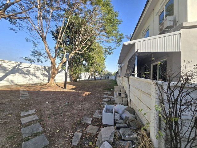 รูป ให้เช่าทาวน์เฮ้าส์2ชั้นแปลงมุม 25ตรว. หลังบ้านวิวสวน ดอนเมือง สรงประภา - รูปที่ 4/8