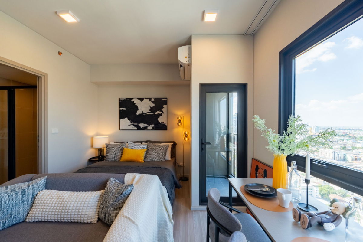 รูป 🔥 Rare Unit นักลงทุนห้ามพลาด 🔥 ขาย 2.85 ล้านบาท เท่านั้น  📍 โครงการ Quintara MHy'Den Pho Nimit 🚆 ติด BTS โพธิ์นิมิตร 0 เมตร  - รูปที่ 2/5