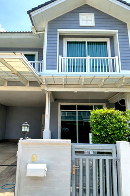 เช่าบ้านเดี่ยว ถนนหทัยราษฎร์ : ให้เช่า บุราสิริ ปัญญาอินทรา (Burasiri Panyaindra) อยู่ถนนเลียบคลองสอง แขวงบางชัน เขตคลองสามวา