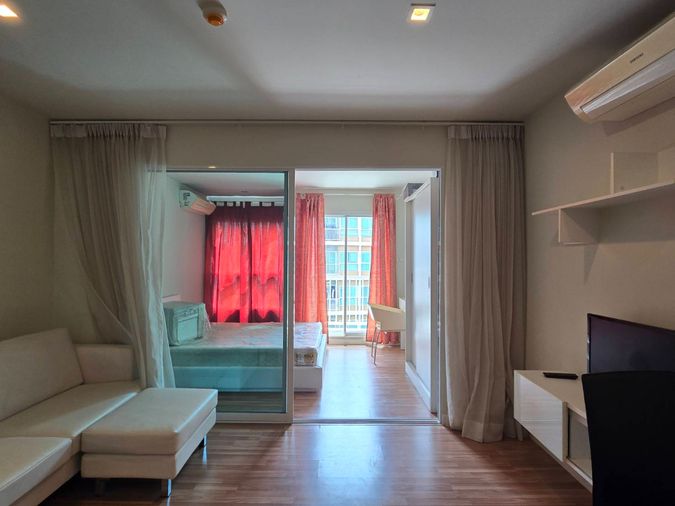 ให้เช่า🚝 We condo เอกมัย-รามอินทรา เฟอร์ฯ ครบ ราคาดี วิวสระ (ใกล้ MRTสายสีชมพู)📱Line: @promptcondo