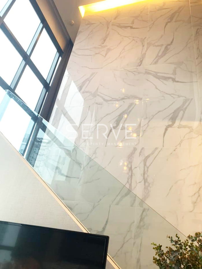 รูป 🔥ห้องดูเพล็กซ์ เพนท์เฮาส์ 3นอน ไซส์ใหญ่ มีอ่างอาบน้ำ แต่งหรู ชั้นสูงสุด วิวโล่ง เฟอร์ครบ พร้อมอยู่ คอนโดทำเลดีใกล้ MRTศูนย์วัฒนธรรม @ IVY Ampio - รูปที่ 14/16