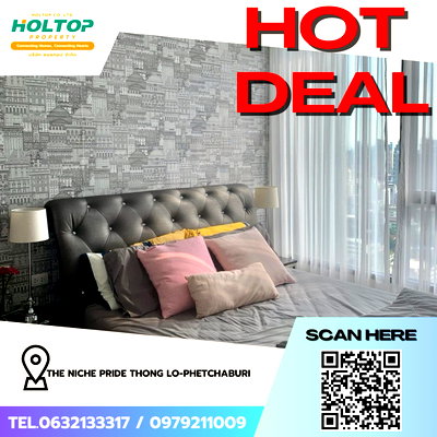 Condos for rent : #Z4728💥 200269 🔥 Condo for Rent: The Niche Pride Thong Lo-Phetchaburi