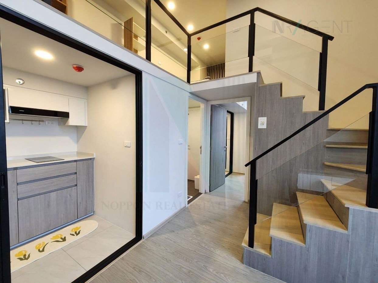 รูป 🎉 ให้เช่าคอนโด ออริจิ้น ปลั๊ก แอนด์ เพลย์ รามคำแหง ทริปเปิ้ล สเตชั่น อาคาร 1 ชั้น 17 Duplex ขนาด 46.00 ตรม ใกล้ ใกล้ Big C Extra สุขาภิบาล 3 - รูปที่ 5/8