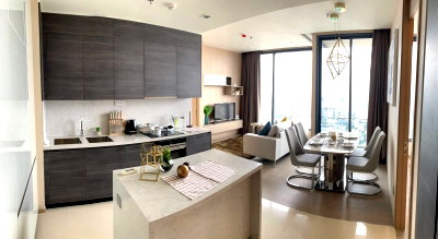 คอนโดให้เช่า : LTHC14427 – Condo for Rent | The Esse Asoke | 75 sqm | 2 Beds 2 Baths | Near BTS Asoke | 80K/Month