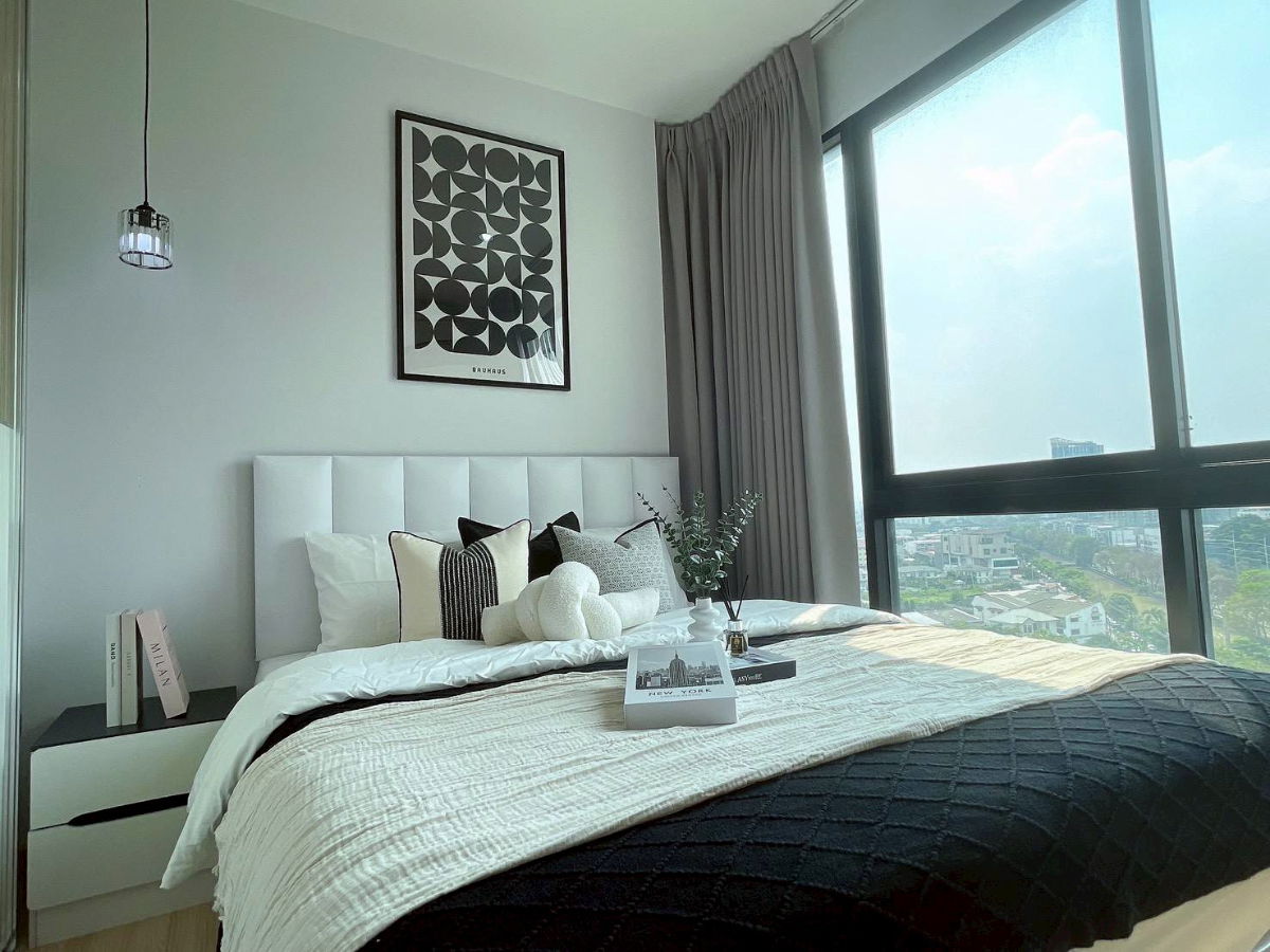 รูป Niche Mono รัชวิภา ตกแต่งครบ พร้อมเข้าอยู่ แยกห้องนอน ห้องครัวเป็นสัดส่วน 097-4542624 - รูปที่ 2/17