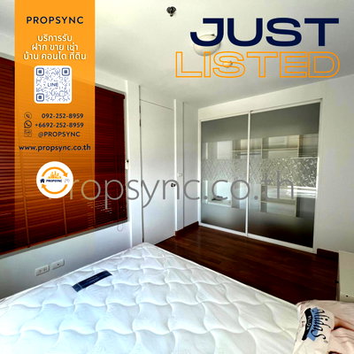 Condos for rent BTS Talat Phlu : ✨The Parkland Ratchada - Thapra✨For Rent Great Room Excellent Location Near Talat Phlu BTS Station 💙🧡PSL-017 Contact Us 💚Line ID @propsync