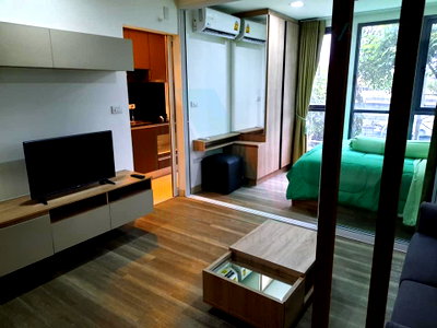 Condos for rent : For Rent Condo MONIIQ SUKHUMVIT 64 Building B, Floor 2,1 bed room, Room size 28.00 sqm