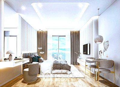 Condos for sale : 1-BR Condo at Seaspire Jomtien close to Jomtien Beach (ID 2232662)