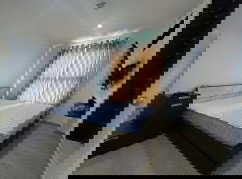 ให้เช่า Park View วิภาวดี 🏡 เฟอร์ครบ (มีเครื่องซักผ้า) พร้อมอยู่‼️ #ตอบแชทไว 🔥🔥รหัส M1255