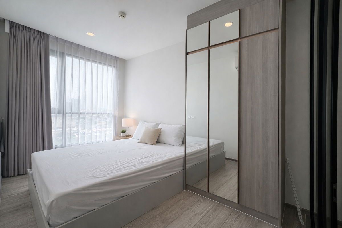 รูป 🍀🍀🍀  Prime Condo Location 🚆 For Rent 📍ไนท์บริดจ์ คอลลาจ สุขุมวิท 107🔥🔥 (Line:@rent2022) ทำเลดีพร้อมเข้าอยู่✨A06588 - รูปที่ 2/20