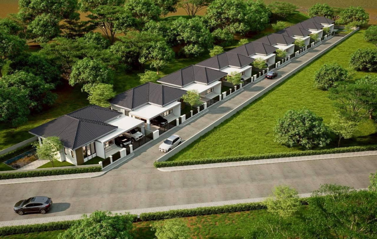 รูป เปิดจองแล้ววันนี้! บ้านเดี่ยวสร้างใหม่ ดีไซน์ทันสมัย ทำเลทองพัทยา  - รูปที่ 4/11