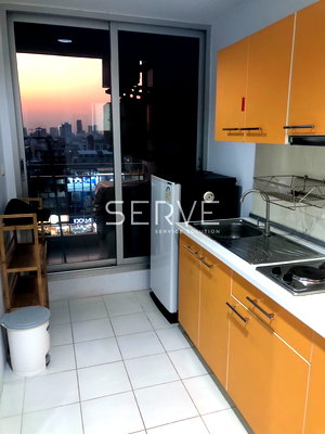 Condos for rent : 🔥1 Bed Large Room City View Fully furnished Good Location Next to MRT Huai Khwang 0 m  @ Life @ Ratchada-Huay Kwang