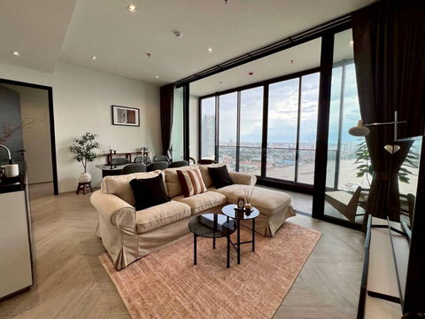 🔥 ให้เช่าคอนโด Chapter Charoennakhon - Reverside ห้องสวย แต่งครบพร้อมอยู่ เดินทางสะดวก ใกล้ 🔥BTS/MRT/BR