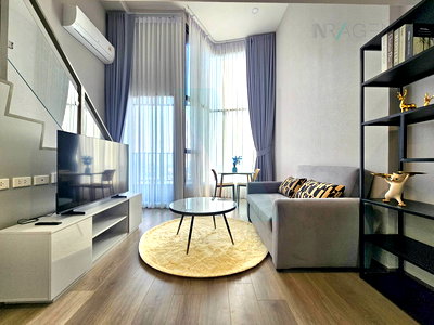 คอนโดให้เช่า : 🚩 ให้เช่าคอนโด ไนท์บริดจ์ สเปซ สุขุมวิท-พระราม 4 อาคาร 1 ชั้น 22 Duplex ขนาด 35 ตรม ใกล้ BTS พระโขนง