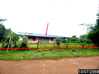 ขายบ้านเดี่ยว : บ้านเดี่ยว 1682 ตร.วา ศรีวิไล บึงกาฬ 3.3M